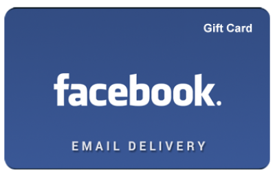 $50 FACEBOOK GIFT CARD