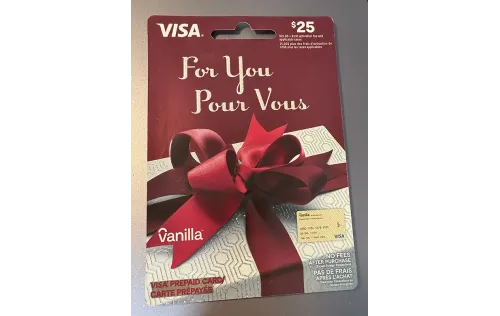 Vanilla Prepaid Card